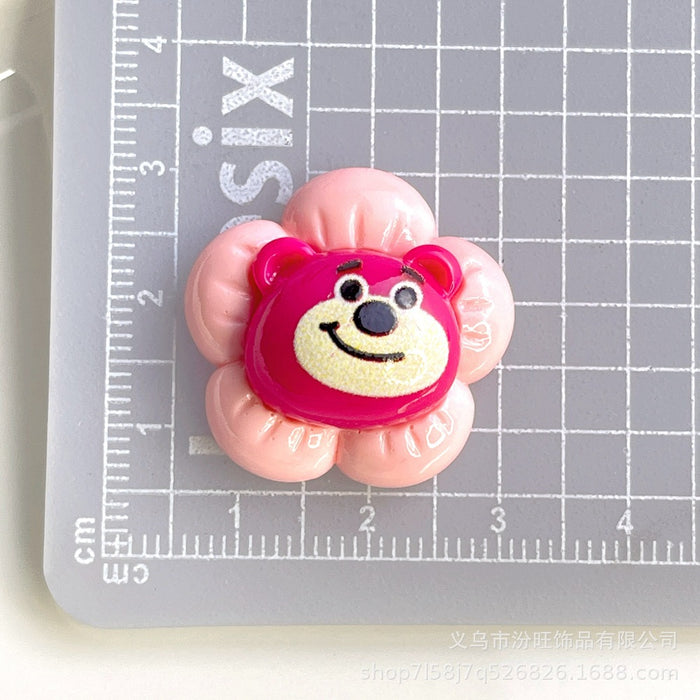 Wholesale Cartoon Toy Mobilization Resin Accessories Cream Glue Hair Accessories Headband Pendant Mobile Phone Case Beauty Decoration Material