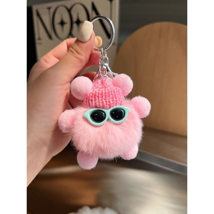 Wholesale Cute little coal ball bag pendant backpack doll hanging decoration cartoon doll