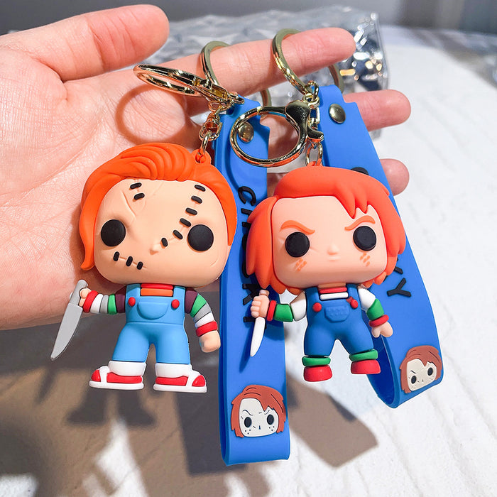 Wholesale Horror series killer keychain