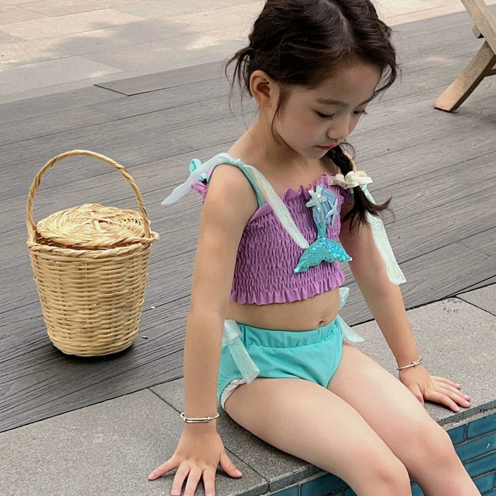 Wholesale Split swimsuit set swimsuit