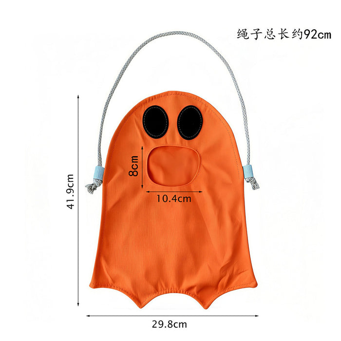 Wholesale Cloth  Ghost Candy Bag DIY Treat Pouch For Kids