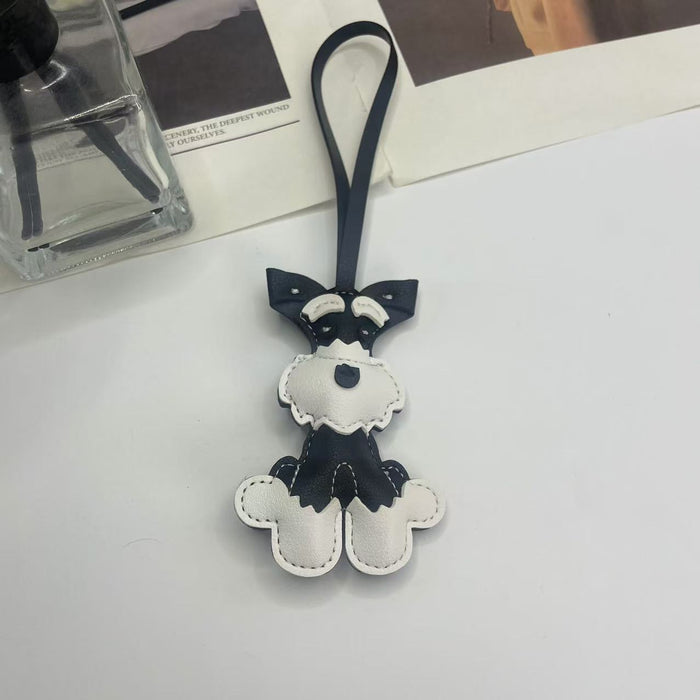 Wholesale Panda Black Coal Ball Pure White Doll Bag Pendant Keychain
