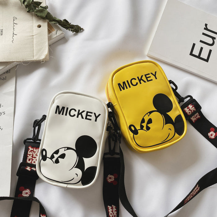 Wholesale Girls Bags Cute Mouse Printed Ribbon Boys Small Backpack Children's Shoulder Bag JDC-SD-Yibao002