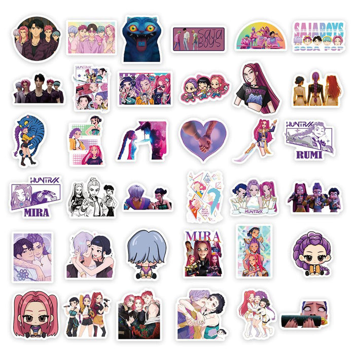 Wholesale 375pcs kpop Idol movie waterproof water bottle laptop sticker