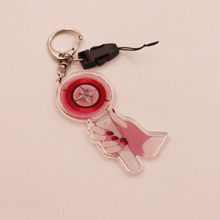Wholesale Acrylic Keychain JDC-KC-HanTian020