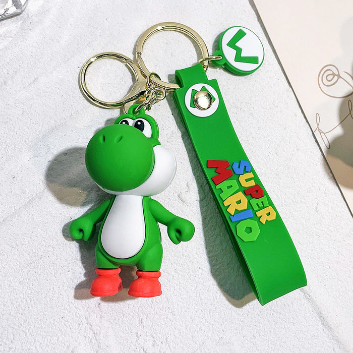 Wholesale Cartoon Game Silicone Keychain JDC-KC-Qiwei036