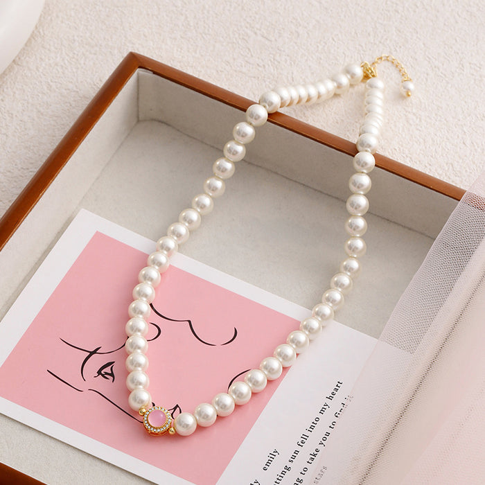 Wholesale Pearl Necklace JDC-NE-SMT003