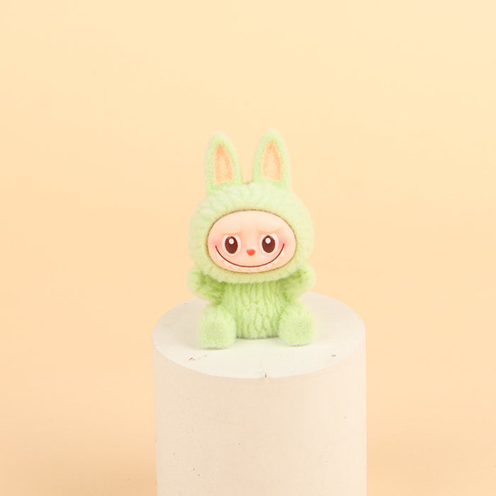 Wholesale Cute Resin Particle Solid Color Keychain Pendant