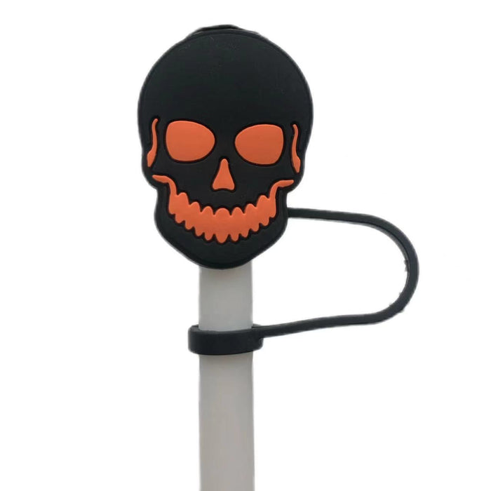 Wholesale 10pcs  doll straw cap straw dust cap dust cover personalized drink straw cover cross-border