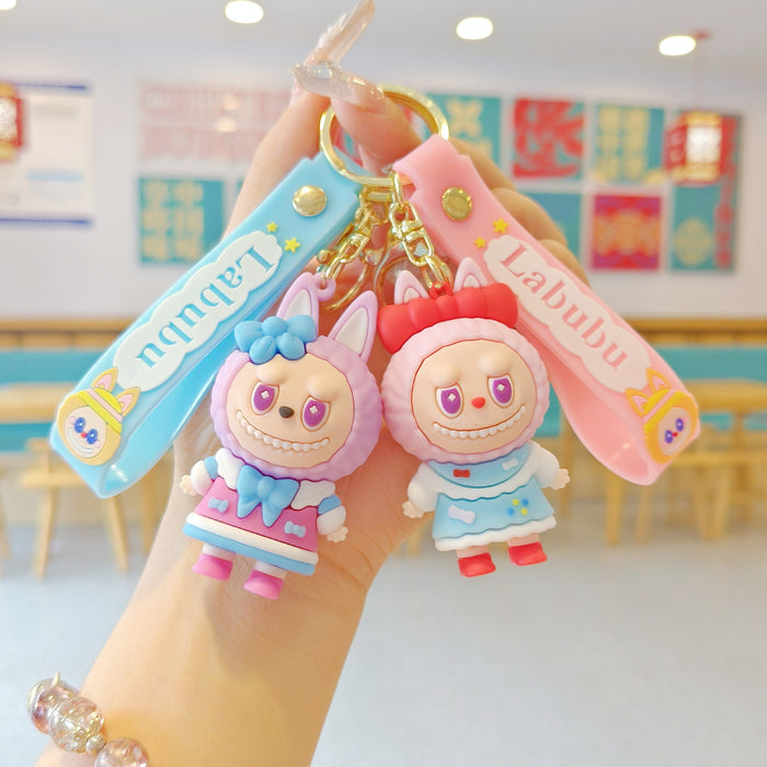 Wholesale Cartoon Keychain Cute Plush Doll Bag Pendant Small Gift