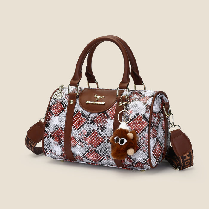 Wholesale Fashionable new snake patterned bag with large capacity and versatile temperament, single shoulder carrying crossbody bag