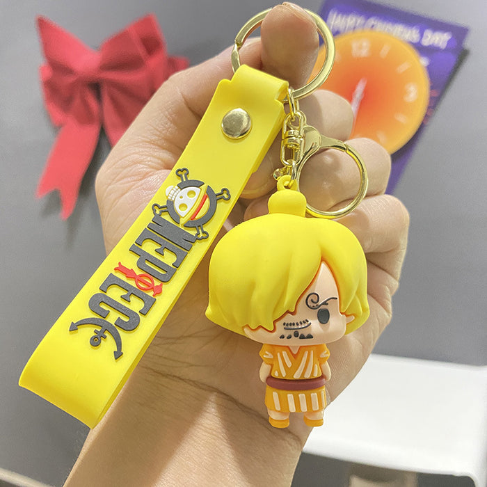 Wholesale Cute PVC Anime Character Keychains