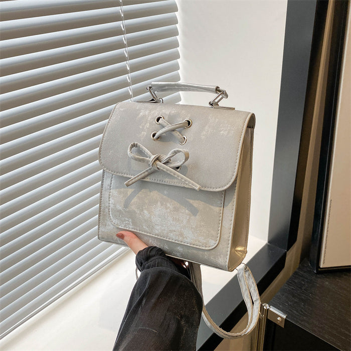 Wholesale Bow shaped backpack, trendy and cute hand-held shoulder bag