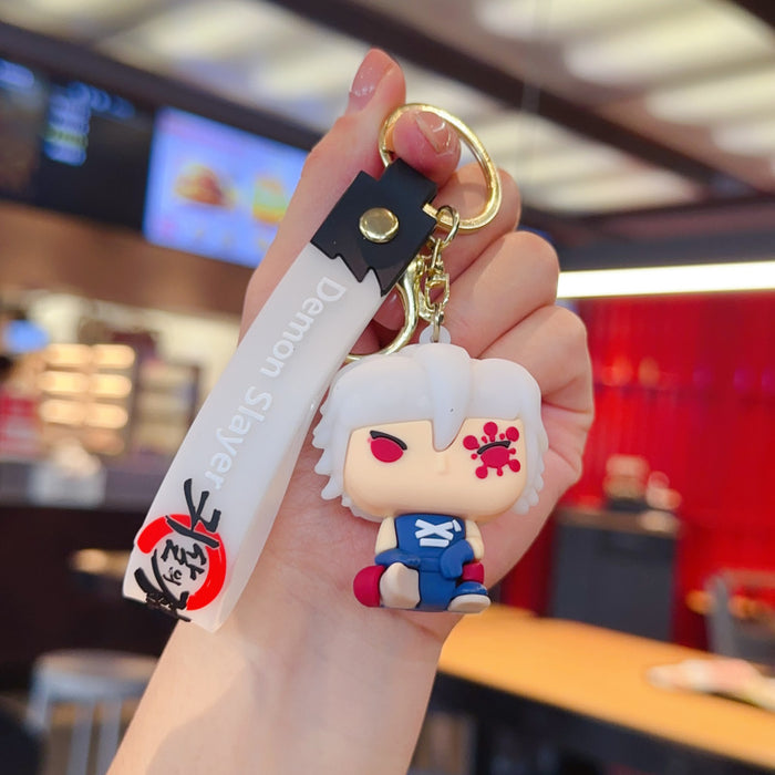 Wholesale Cute PVC cartoon anime keychain