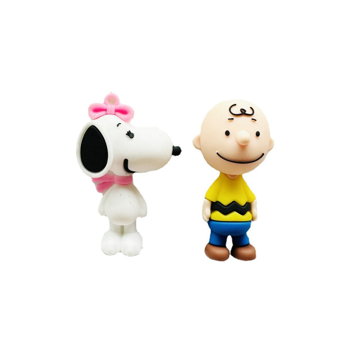 Wholesale Keychain Doll Small Gift Bag Pendant Car Keychain