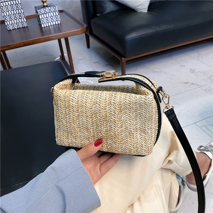 Wholesale Versatile crossbody bag, minimalist single shoulder woven handbag