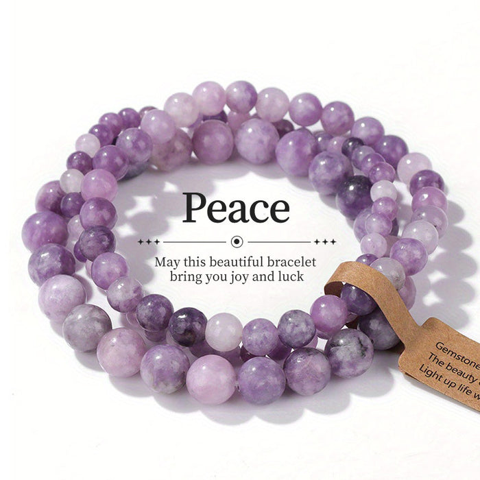 Wholesale Agate Turquoise Beaded Bracelet Retro Colorful Stone Bracelet Jewelry