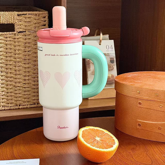 Wholesale Tumbler ice bullies cup Straw cup 316 stainless steel water bottle