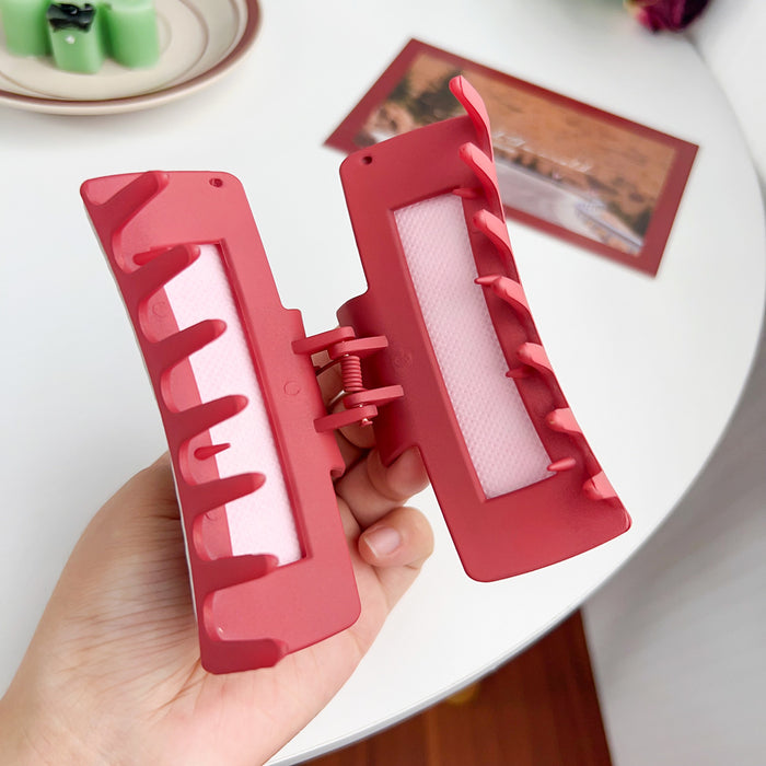 Wholesale Christmas plastic clip patch hair clip dopamine small fresh  atmosphere shark clip hair accessories