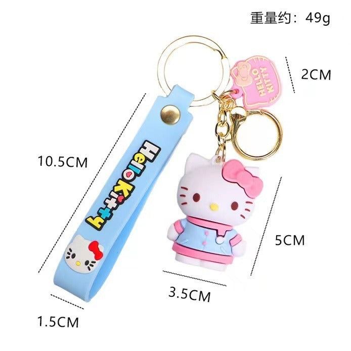 Wholesale PVC Cartoon Doll Keychain JDC-KC-NLu012