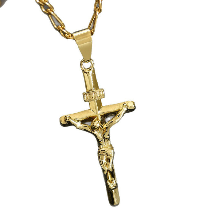 Wholesale unisex cross pendant necklace