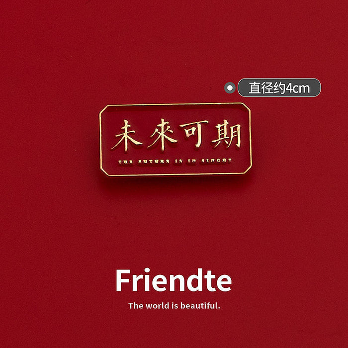 Wholesale Cute couple brooch badge, student bag, clothing accessory