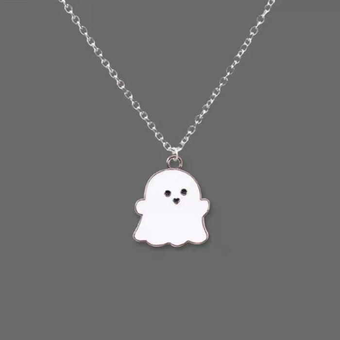 Wholesale Cartoon Style Smiling Bear Personality Pendant Stainless Steel Children's Necklace JDC-NE-YSJZ003