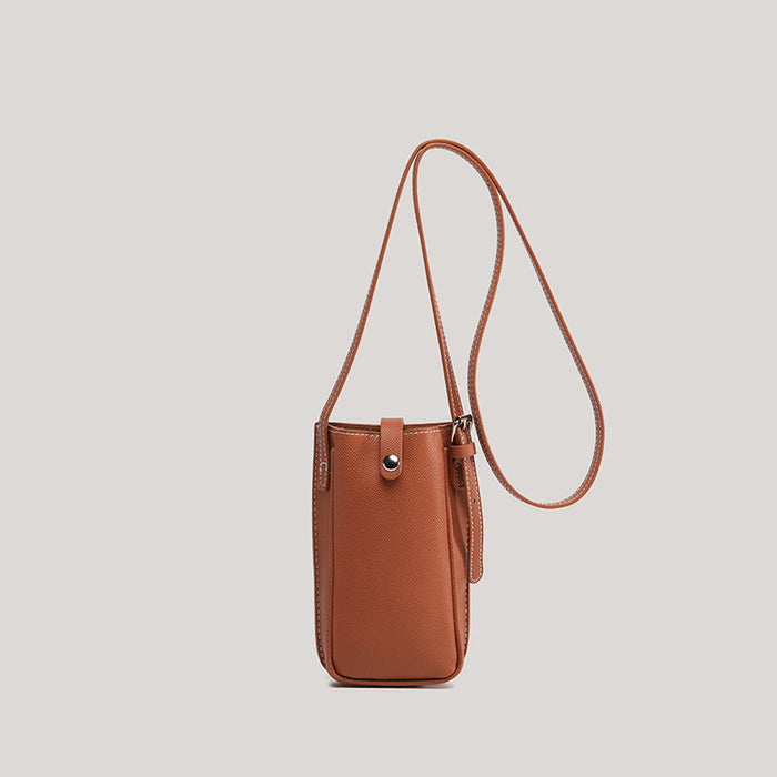 Wholesale Small niche design vertical phone bag, new fashionable, compact and exquisite crossbody bag, mini small bag