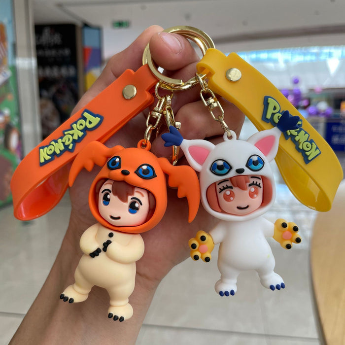 Wholesale Cartoon doll keychain, backpack pendant, car keychain accessories, small gifts wholesale