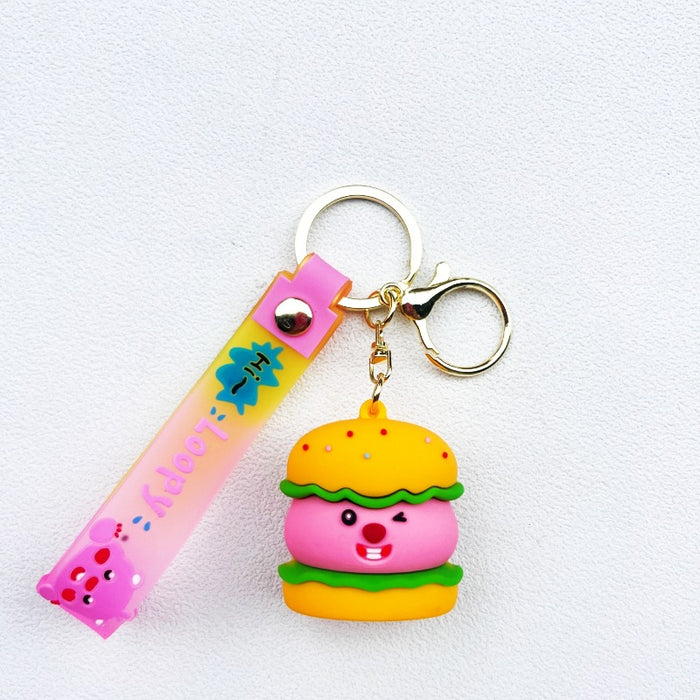 Wholesale PVC Cartoon Doll Keychain JDC-KC-WuYi281