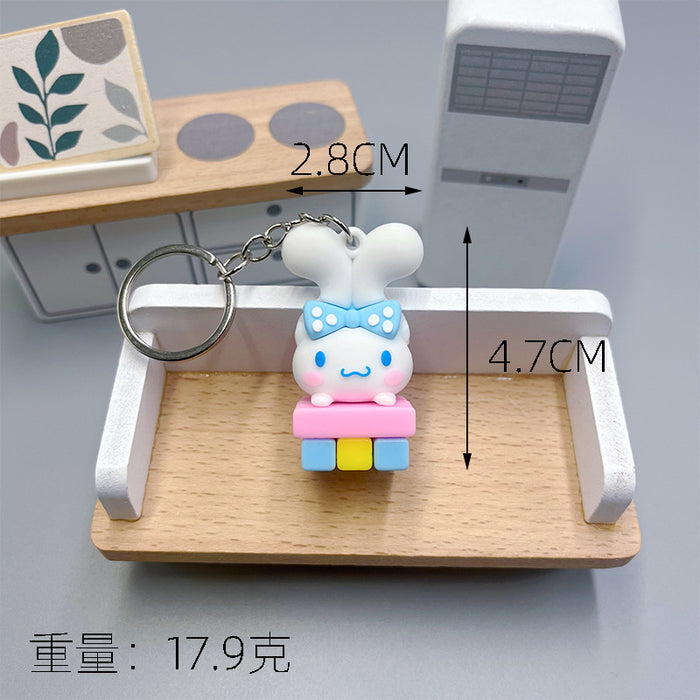 Wholesale PVC Cartoon Cute Keychain JDC-KC-Wenma007