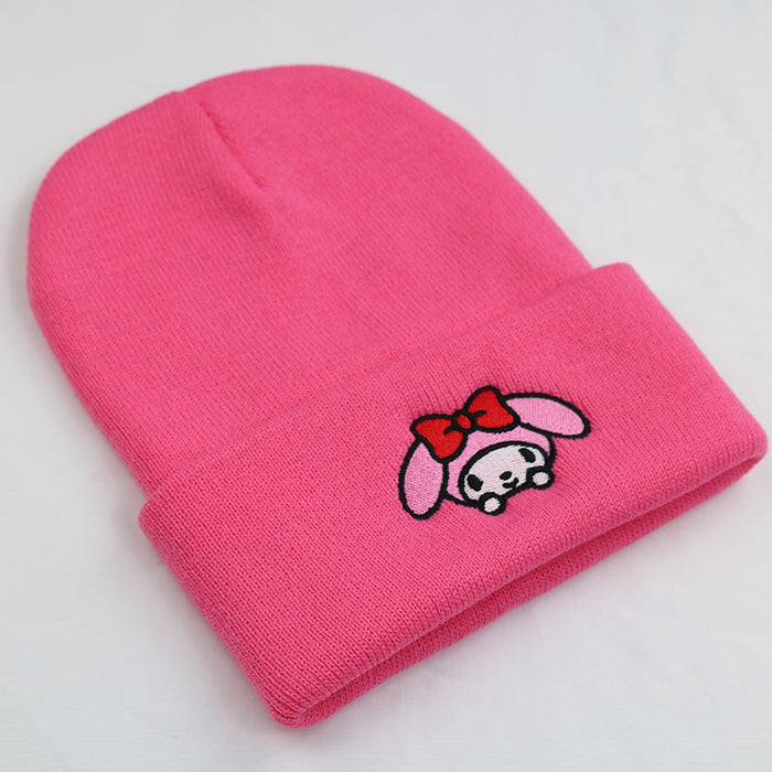 Wholesale Cartoon Embroidery Knitted Beanie JDC-FH-PeiN026