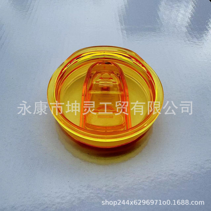 Wholesale Glass Straight Cup PP Color Cup Lid JDC-CUP-KL001