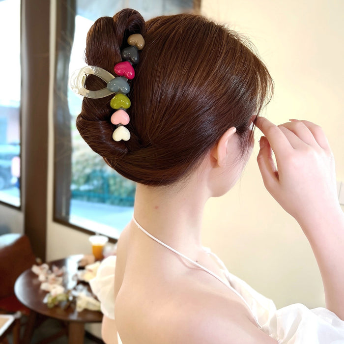 Wholesale Acrylic Cute Rainbow Candy Hair Clip JDC-HC-SNSB007