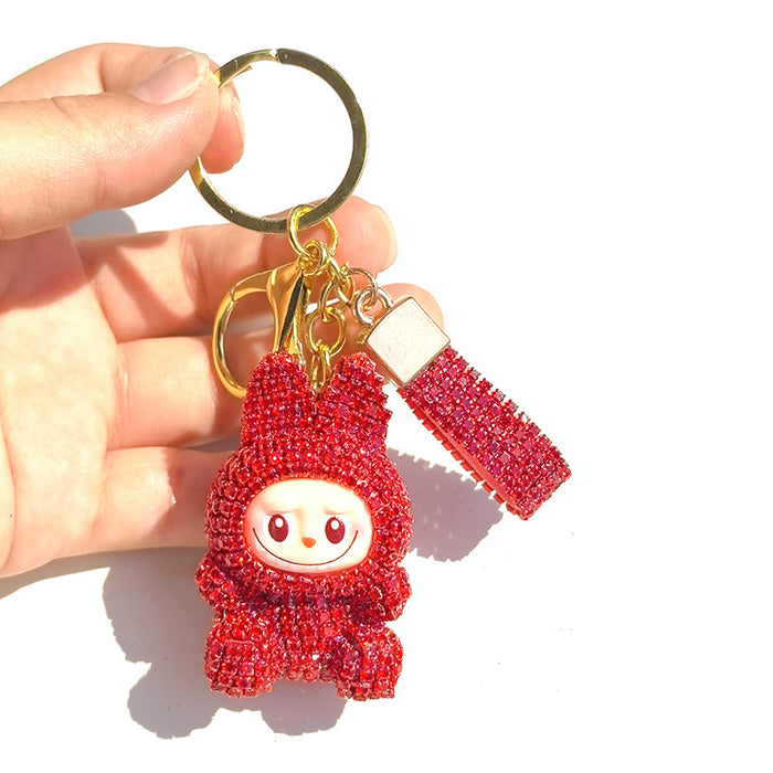 Wholesale Metal Rhinestone Keychain  for Couples