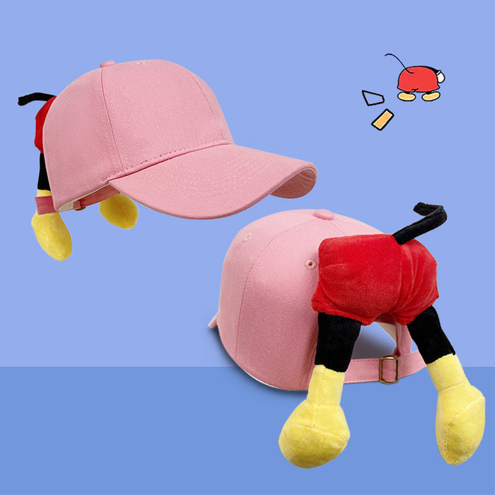 Wholesale Cartoon Butt Baseball Hat Cute Sunshade Duck Tongue Hat Versatile Sunscreen Hat