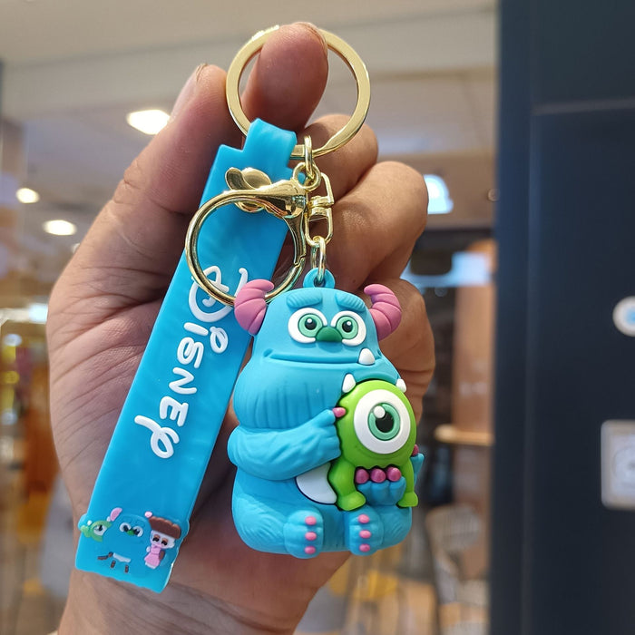 Wholesale Cartoon Silicone Doll Keychain JDC-KC-KuangK036