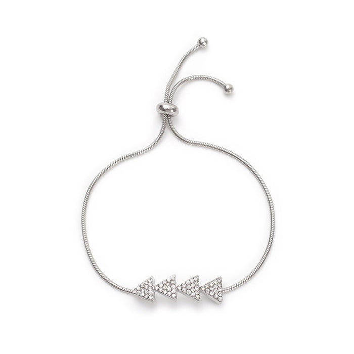 Wholesale Gold bracelet adjustable rhinestone hand