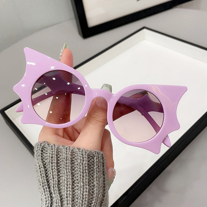 Wholesale New retro sunglasses for children, fashionable baby eyeglass frames