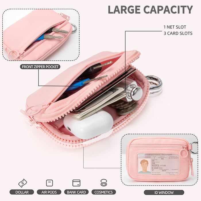 Wholesale Waist Bag Polyester Waterproof Chest Bag Card Bag Wrist Bag Portable Bank Card Change Cosmetics Bag