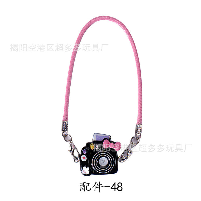 Wholesale Suitable for 17cm doll shoes,  bags,  glasses,  pendants,  cameras,  beach chairs,  surfing transparent protective cases