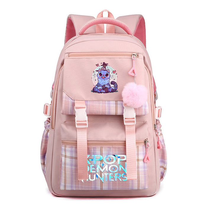 Wholesale  Kpop Printed School Bag Junior High School Large Capacity Backpack