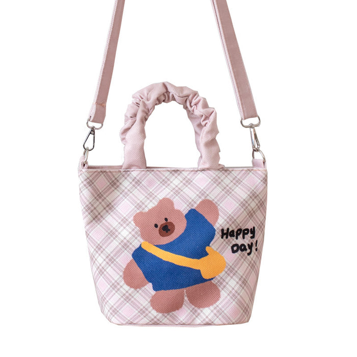 Wholesale New trendy splicing bag with large capacity and niche design, crossbody bag, personalized commuting tote bag