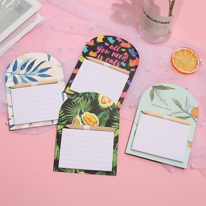 Wholesale Creative magnetic message board notepad tear cute notepad