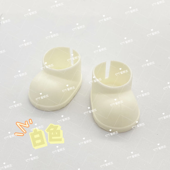 Wholesale cotton doll shoes short rain boots toy accessories