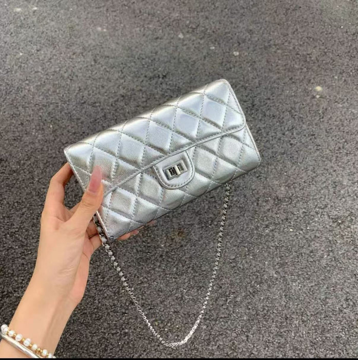 Wholesale Small Square Bag Classic Women' s Wallet Crossbody Bag Rhombic Chain Bag