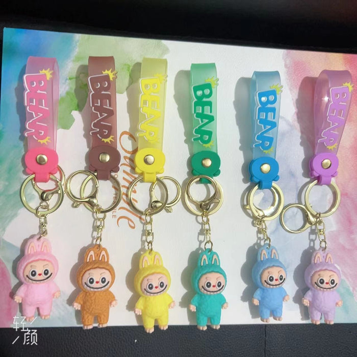 Wholesale Cartoon Loving Little Sheep Keychain Pendant,  Cute Student Bag Pendant,  Couple Style Small Gift Stall