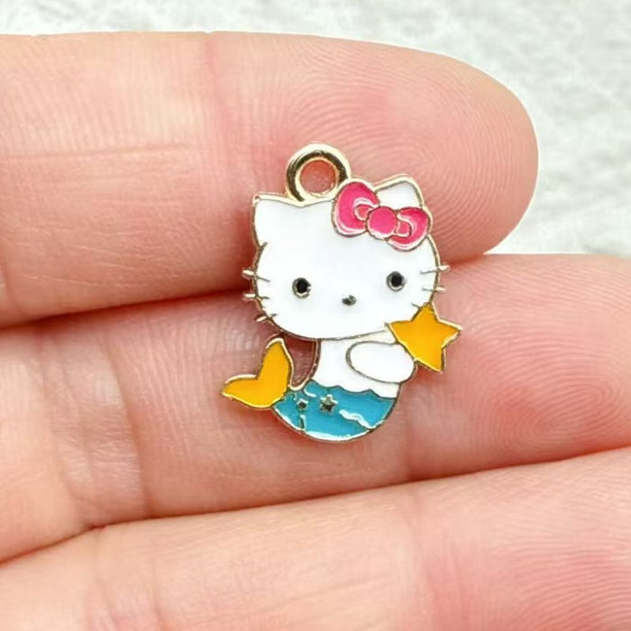 Wholesale 10pcs DIY jewelry accessories,  alloy pendants,  bracelet charms