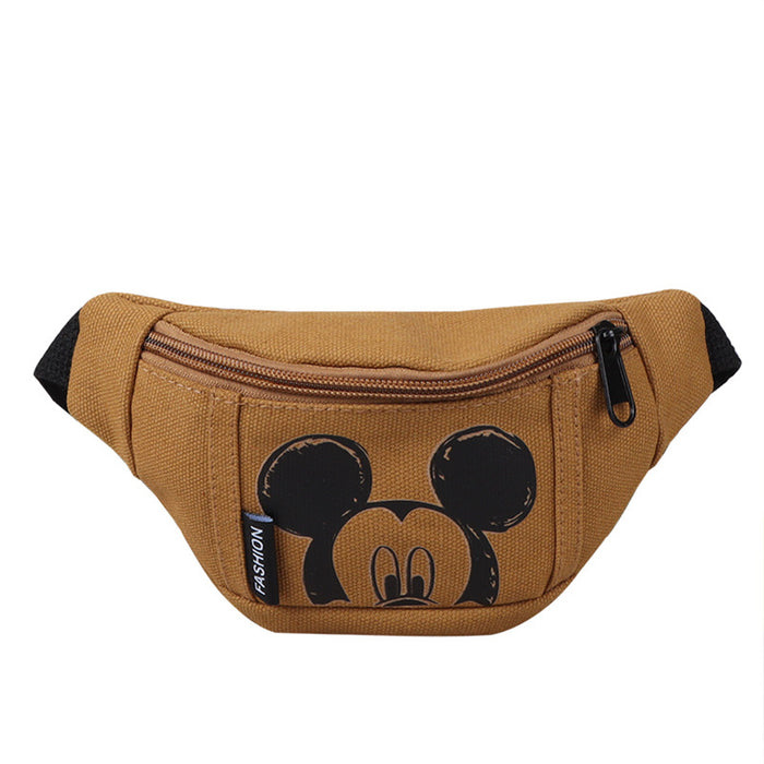 Wholesale Canvas Cute Print Fashion Crossbody Small Backpack for Boys and Girls JDC-SD-YuanDuo012
