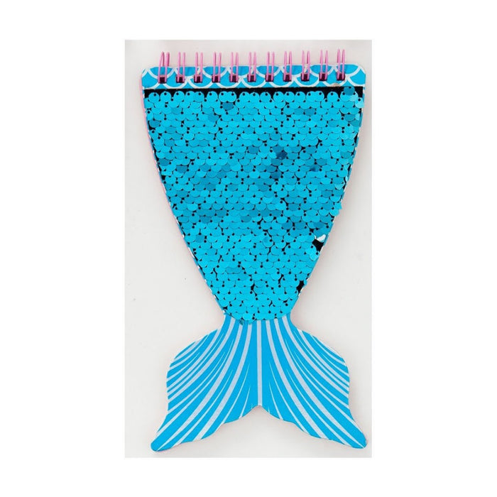 Wholesale Cartoon Loose-leaf Notepad Mermaid Tail Shell Notebook Cartoon Shape Portable Soft Copy Notepad